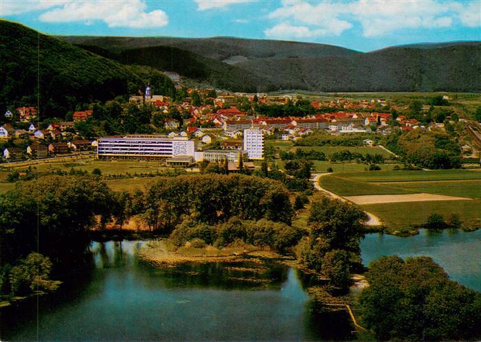 Bad Sooden-Allendorf Sanatorium Balzerborn Fliegeraufnahme