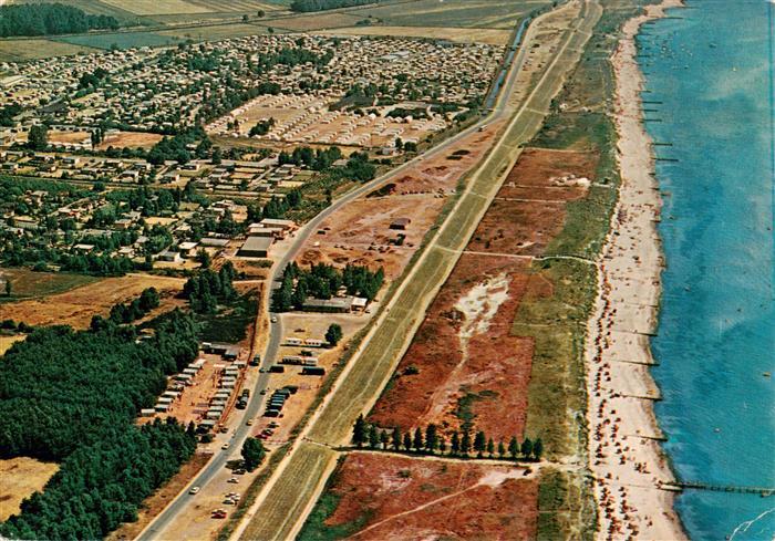 Lensterstrand Lenste Holstein Groemitz Fliegeraufnahme