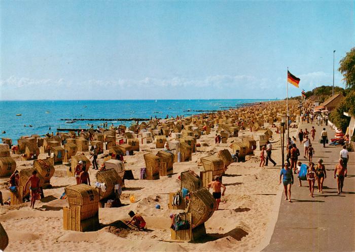 Kellenhusen Ostseebad Strand und Promenade