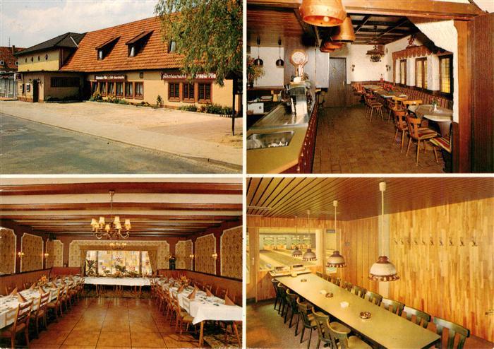 Moelln  Lauenburg Till Gaststaette Gastraeume Kegelbahn