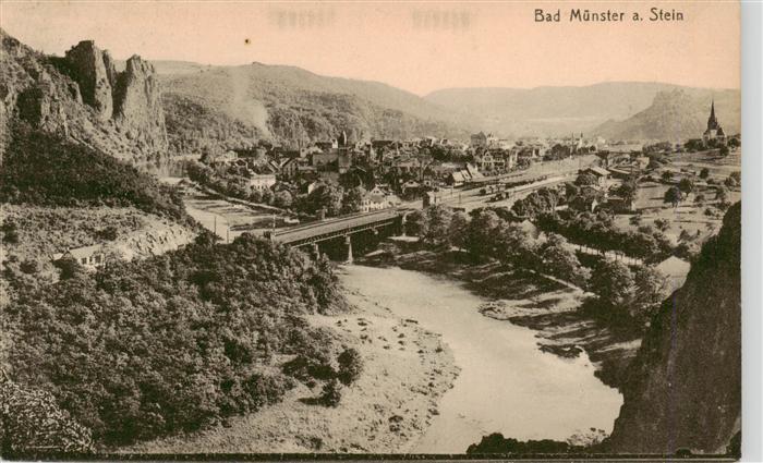 Bad Muenster Stein Ebernburg Panorama