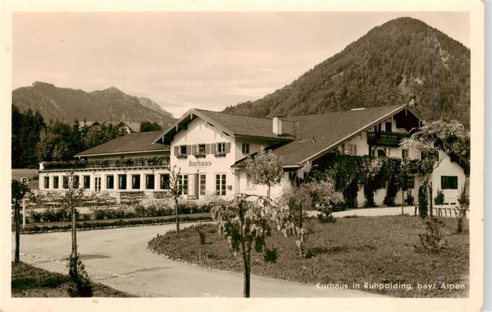 Ruhpolding Bayern Kurhaus Bayerische Alpen