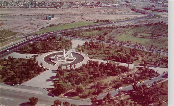 Ciudad Juarez Chihuahua Mexico Vista aerea del Parque y Monumente de Charnizal a