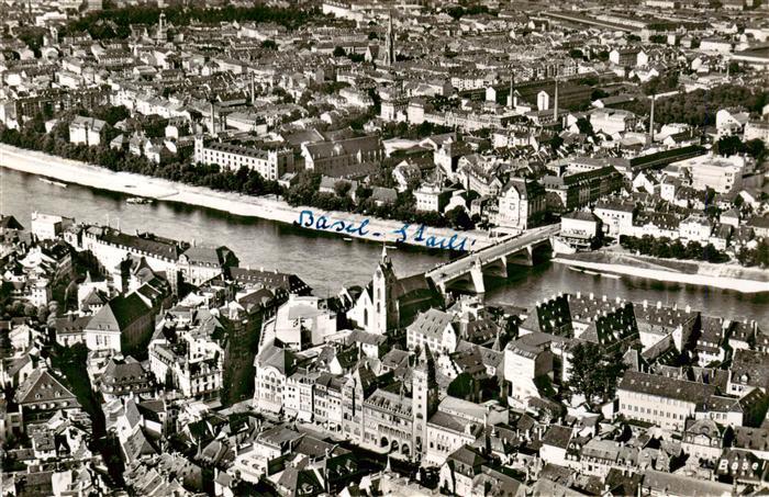 Basel BS Fliegeraufnahme