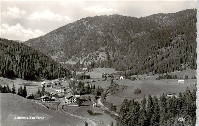 Achenwald Achental Achenkirch Tirol AT Panorama