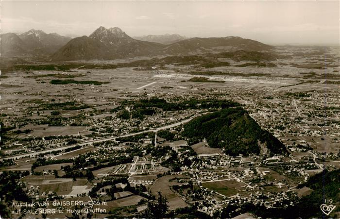 Salzburg  AT Ausblick vom Gaisberg Blick gegen Hohenstauffen