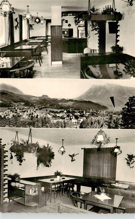 Steeg Hallstaettersee Oberoesterreich AT Gasthaus Bergheimat Panorama