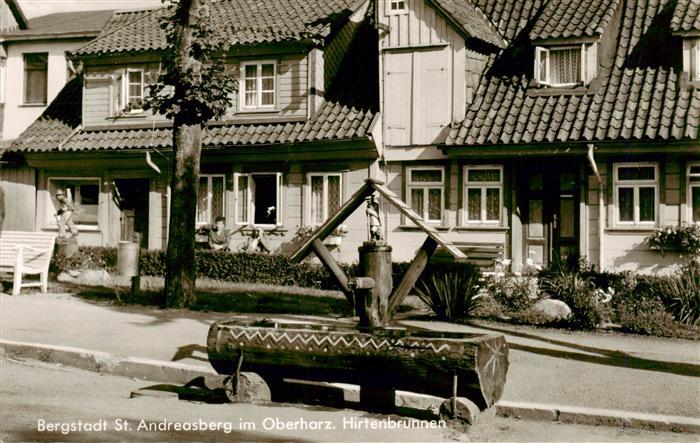 St Andreasberg Harz Hirtenbrunnen