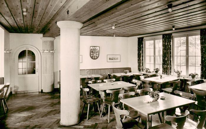 Kirchheim  Teck Burg Teck Wanderheim des Schwaebischen Albvereins Kirchheimer St