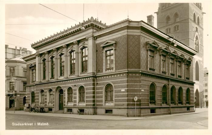 Malmoe Sweden Stadsarkivet