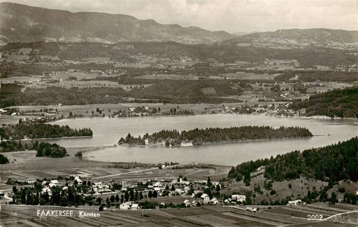 Faakersee Kaernten AT Panorama