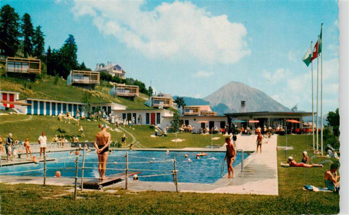 Leysin VD Piscine et Mont d'Or Alpes