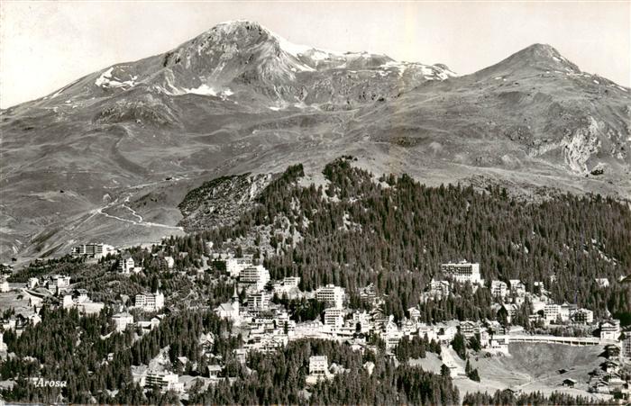Arosa GR Fliegeraufnahme