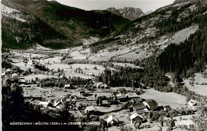 Moertschach Panorama Moelltal Lienzer Dolomiten