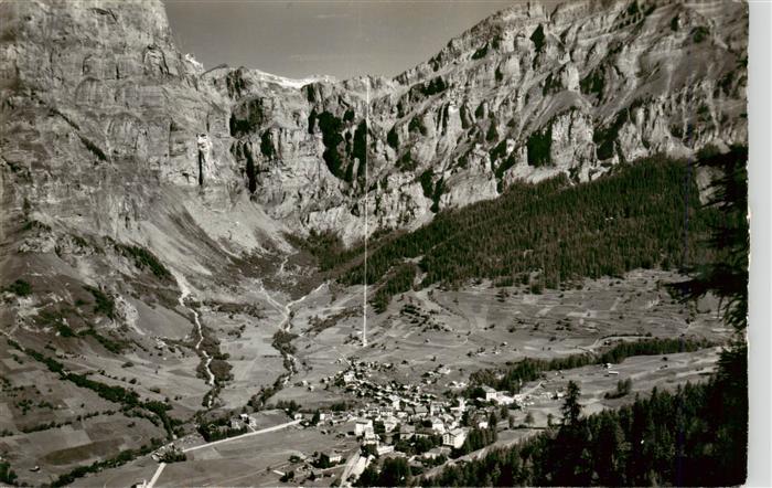 Leukerbad Loueche-les-Bains VS Panorama mit Luftseilbahn Leukerbad - Gemmipass