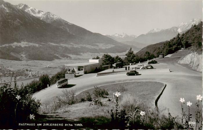 Zirlerbergstrasse Zirl Tirol AT Rasthaus am Zirlerberg Alpenpanorama