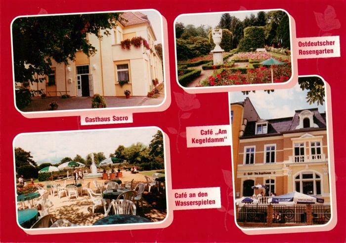 Forst Lausitz Café Am Kegeldamm Café an den Wasserspielen Gasthaus Sacro Ostdeut