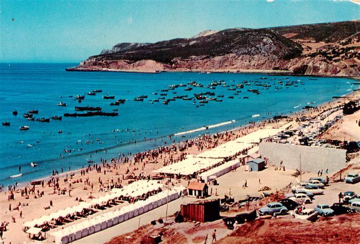 Sesimbra Setubal PT Praia de banhos próximo do Hotel Espadarte