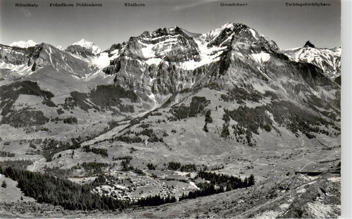 Adelboden BE mit Sesselbahn Schwandfeldspitz