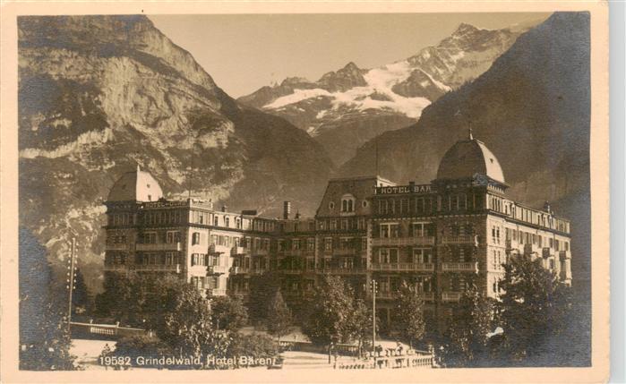 Grindelwald BE Hotel Baeren