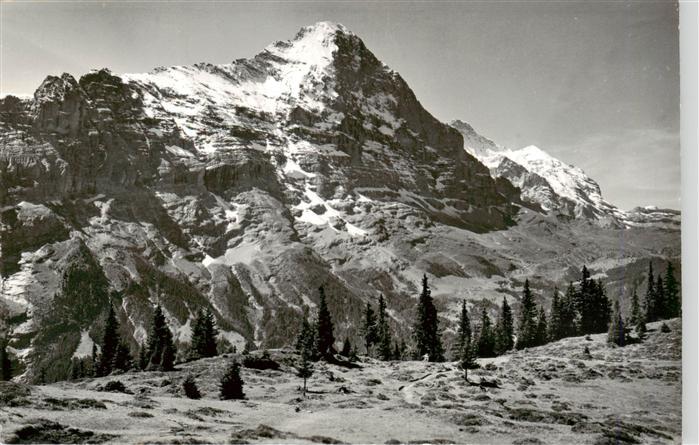 Grindelwald BE Bussalp Eiger und Jungfrau