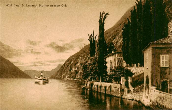 Lago di Lugano TI Motivo presso Gria