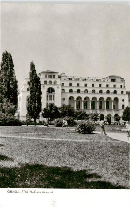 Orasul Stalin Brasov Kronstadt RO Casa Armatei