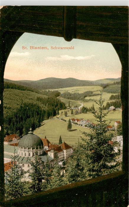 St Blasien Panorama mit Dom
