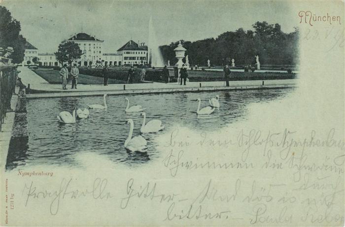 Muenchen Bayern Nymphenburg