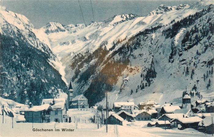 Goeschenen Goeschenen UR im Winter