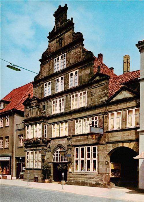 Hameln Weser Gaststaette Rattenkrug Historisches Gebaeude