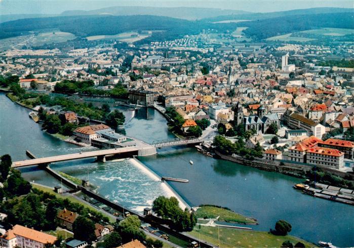 Hameln Weser Fliegeraufnahme