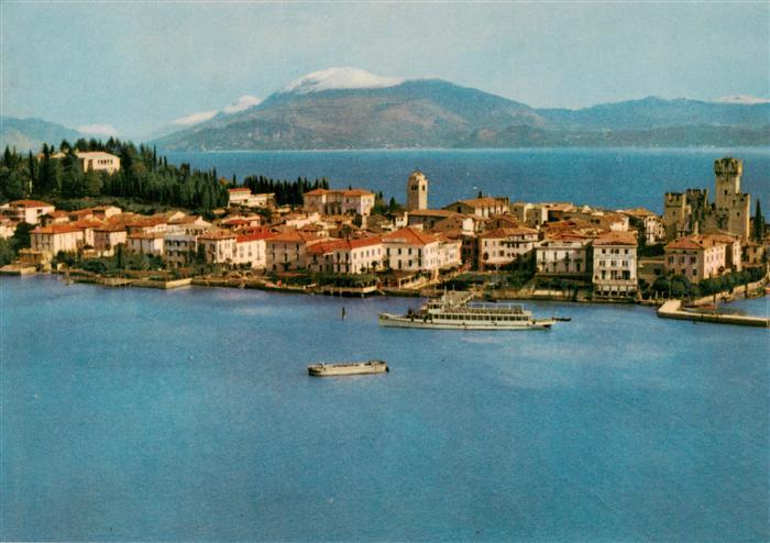 Sirmione Lago di Garda Fliegeraufnahme