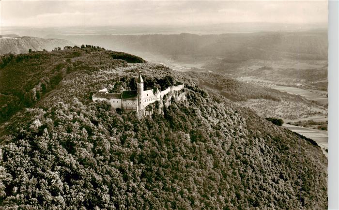 Teck Kirchheim Teck Burg Teck Fliegeraufnahme