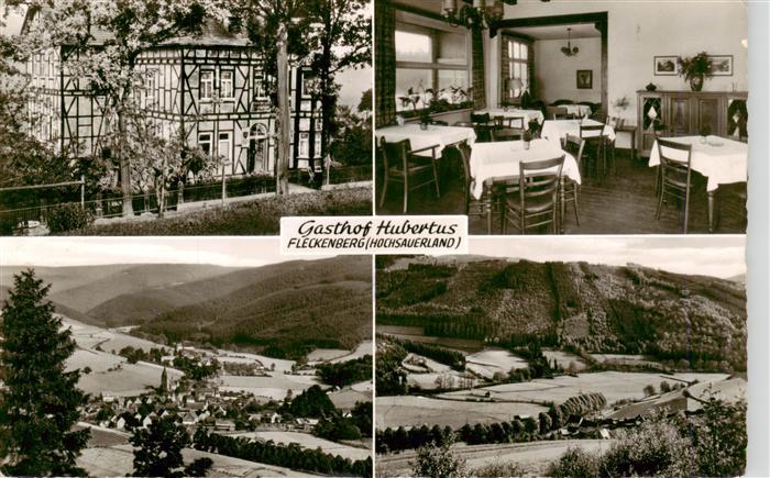 Fleckenberg Schmallenberg Gasthof Hubertus Gaststube Panorama