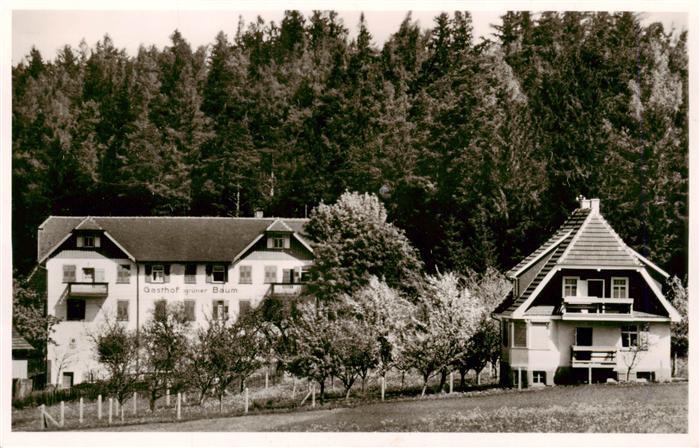 Hallwangen Dornstetten Freudenstadt BW Gasthof Gruener Baum
