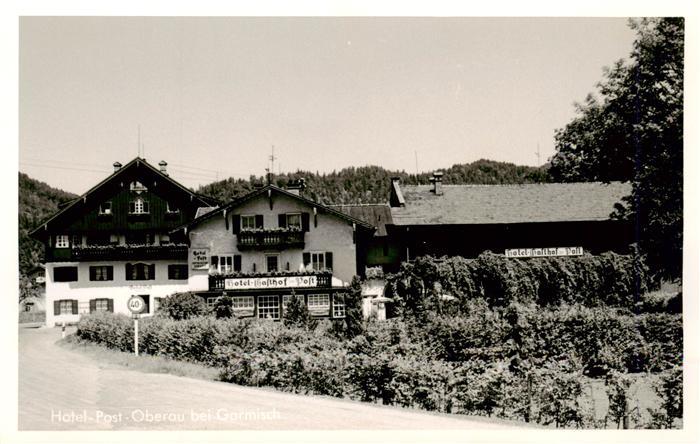 Oberau  Berchtesgaden Hotel Gasthof Post