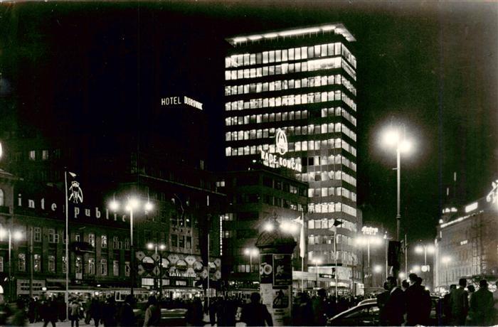 Zagreb Agram Croatia bei Nacht
