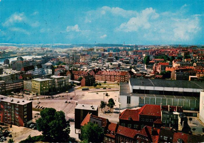 KIEL  CITY Panorama mit Ostseehalle