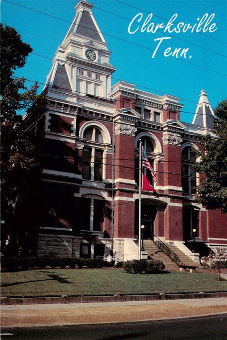Clarksville Tennessee Montgomery Co Courthouse