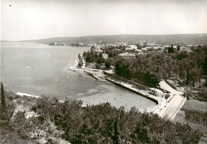 Malinska  Krk Croatia Fliegeraufnahme