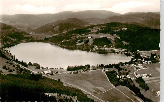TITISEE Schwarzwald BW Panorama Blick zum Feldberg Schwarzwald