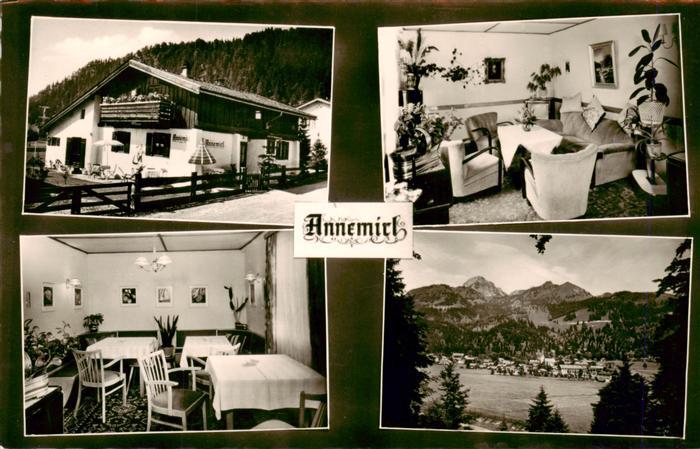 Bayrisch Zell Bayrischzell Gaestehaus Pension Haus Annemirl Panorama Bayerisch A