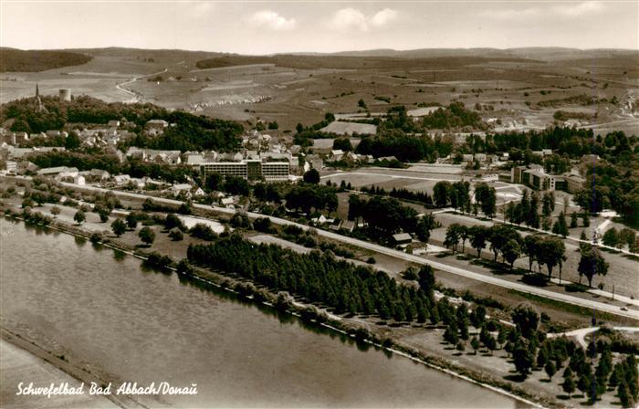 Bad Abbach Panorama Schwefelbad an der Donau