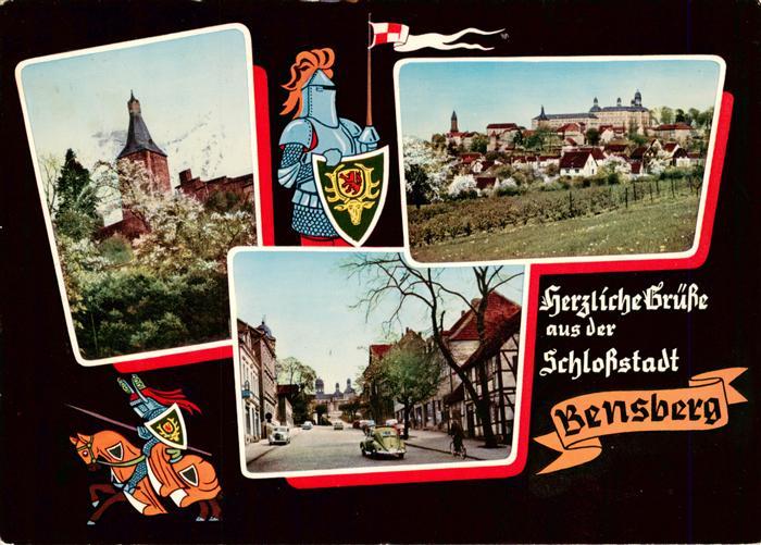 Bensberg Bergisch-Gladbach Teilansichten Schloss Innenstadt