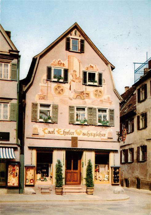 BAD MERGENTHEIM Haus Ehrler am Markt Wachszieherei