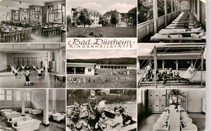 Bad Duerrheim Kinderheilstaette und Kindersolbad im Schwarzwald Badisches Rotes