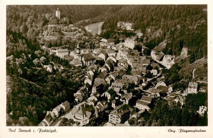 Bad Berneck Original Fliegeraufnahme