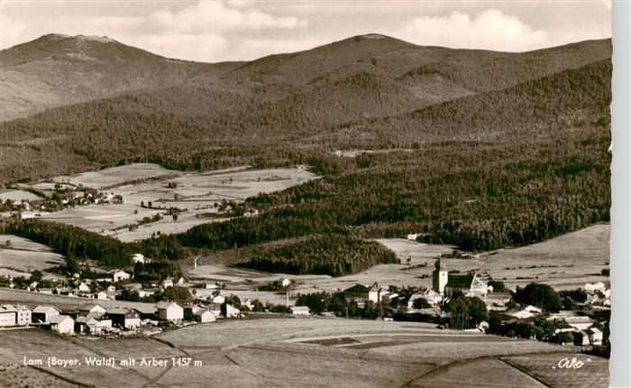 Lam Oberpfalz Panorama mit Arber