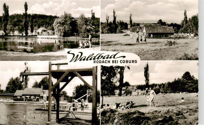 Rodach Coburg Waldbad Freibad